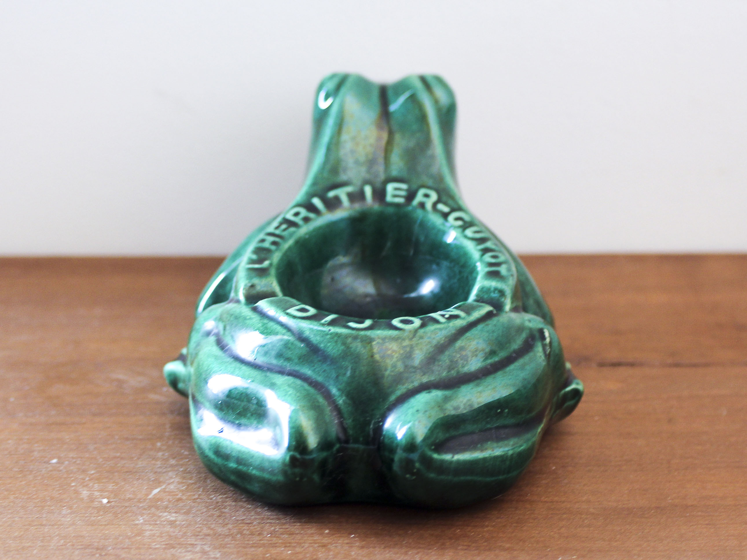Frog ashtray L'Héritier Guyot 20cm