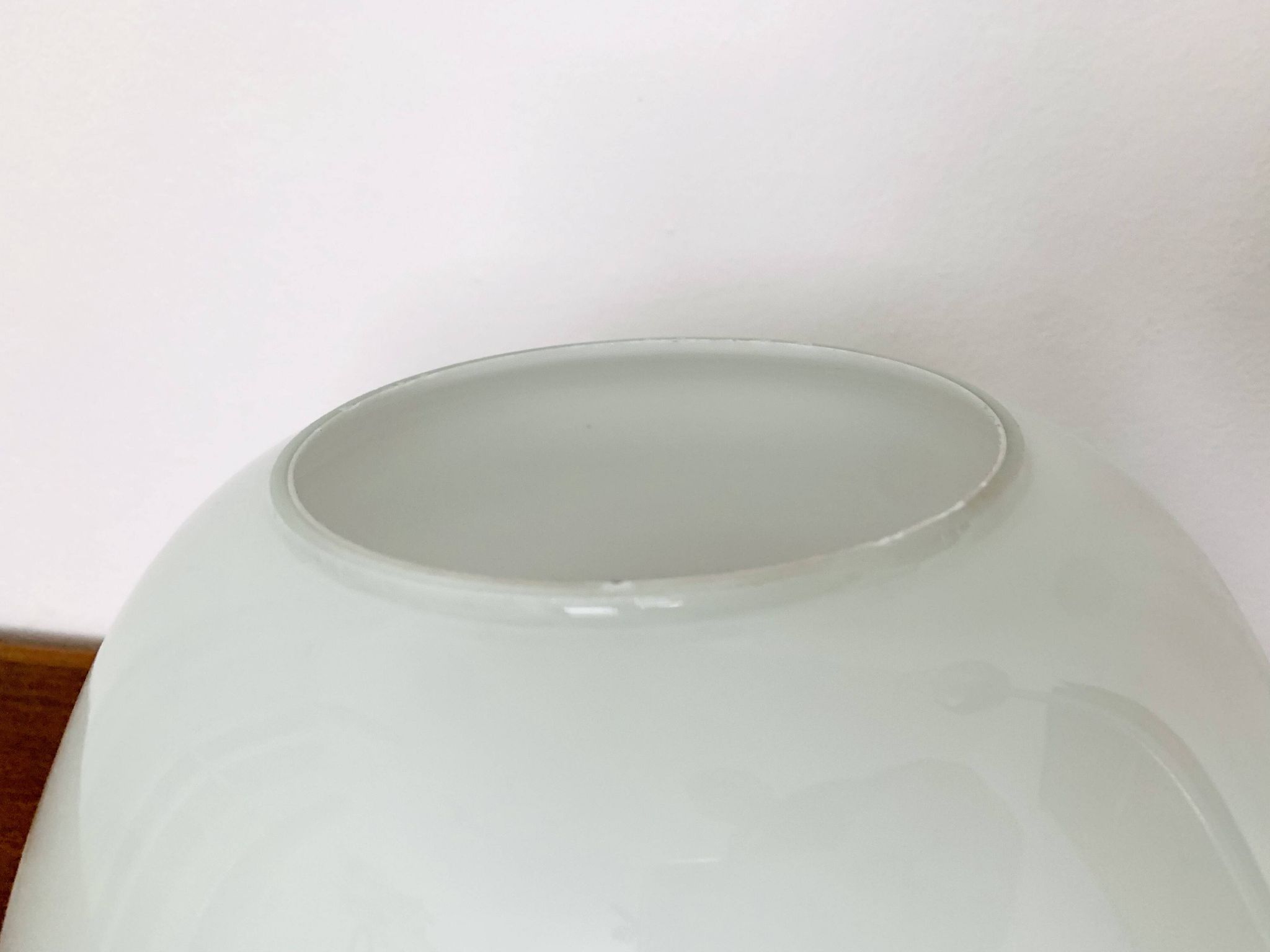 Opaline Glass Pendant Lamp by Wilhelm Wagenfeld for Peill and Putzler