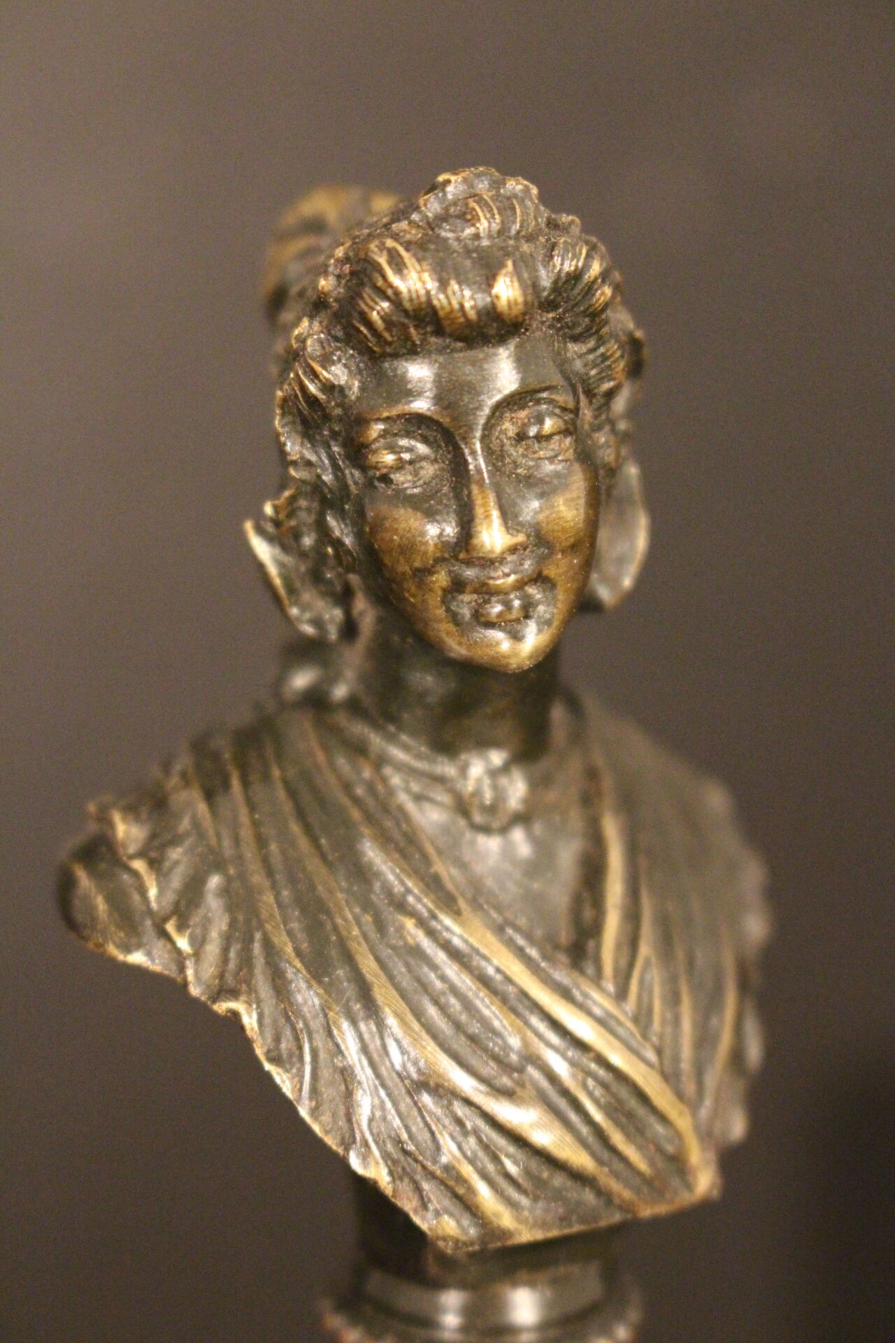 Cachet de cire buste de femme
