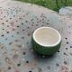 Slurry dish for red fruits, cream pot and vintage sugar bowl