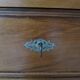Rare - Pretty old chest of drawers with 4 drawers and 3 locks - In walnut - 1930