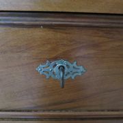 Rare - Pretty old chest of drawers with 4 drawers and 3 locks - In walnut - 1930