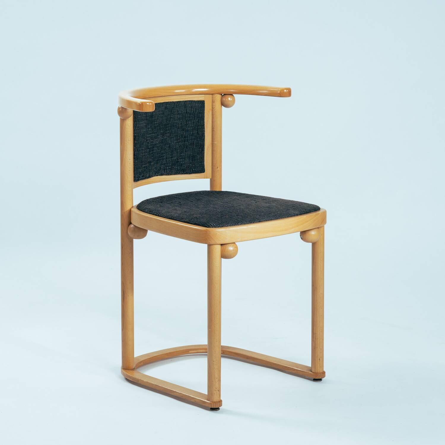 3 chaises style Art Nouveau Fledermaus par Josef Hoffmann pour Wittmann