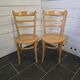 Paire de chaises de bistrot Baumann