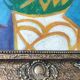 Portrait cubiste vintage d'une femme au chapeau, huile sur toile, rue Picasso
