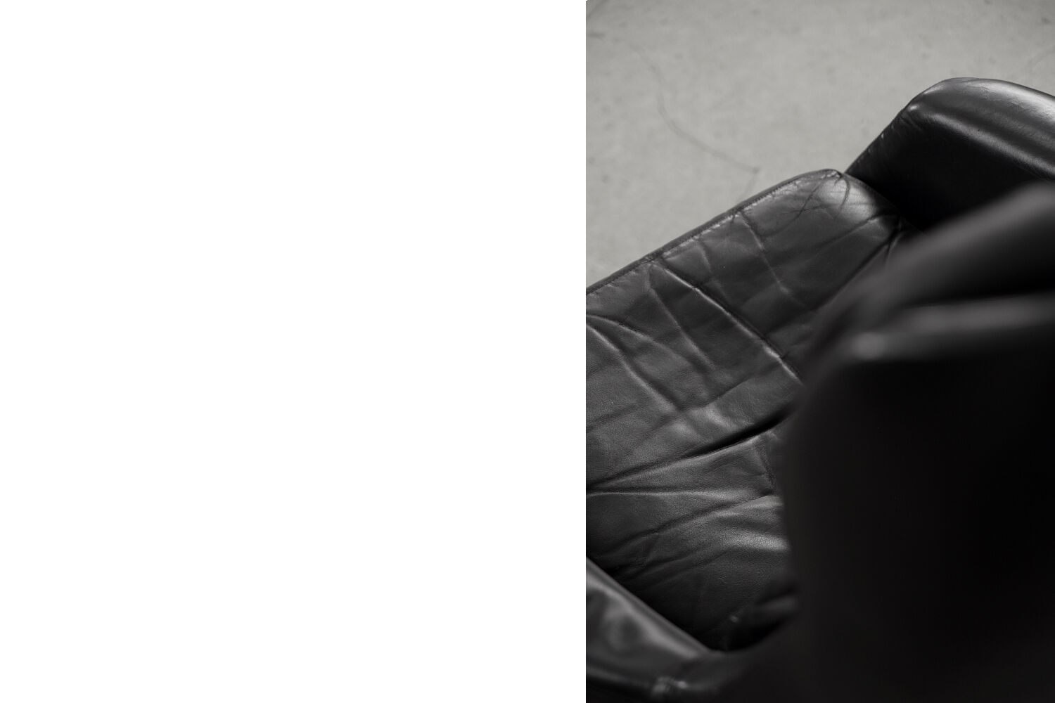 Swedish Modernist Leather Swivel Lounge Chair from Selig Imperial, 1970s