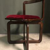 Set of 4 base italian dining chair's 1960