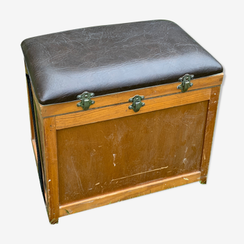 Fishing box with stool