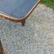 Farmhouse table, late 19th/early 20th century, 6 drawers, slate top 2