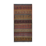 Early 20th Century Wide Konya Kilim Runner for Foyer 4'11'' x 10'1''