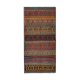 Early 20th Century Wide Konya Kilim Runner for Foyer 4'11'' x 10'1''