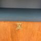 Vintage secretary desk with compass legs