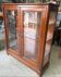 Brown display cabinet – Classic style – Storage – Wood and glass