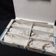 6 crystal champagne flutes from Villeroy and Boch, model Mercury - Height 17.
