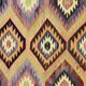 Turkish Kilim Yuruk Vintage 206x315 cm Geometric Orange and Red