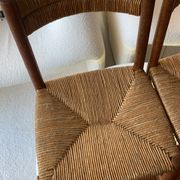 Pair chair child straw design 1950/1960