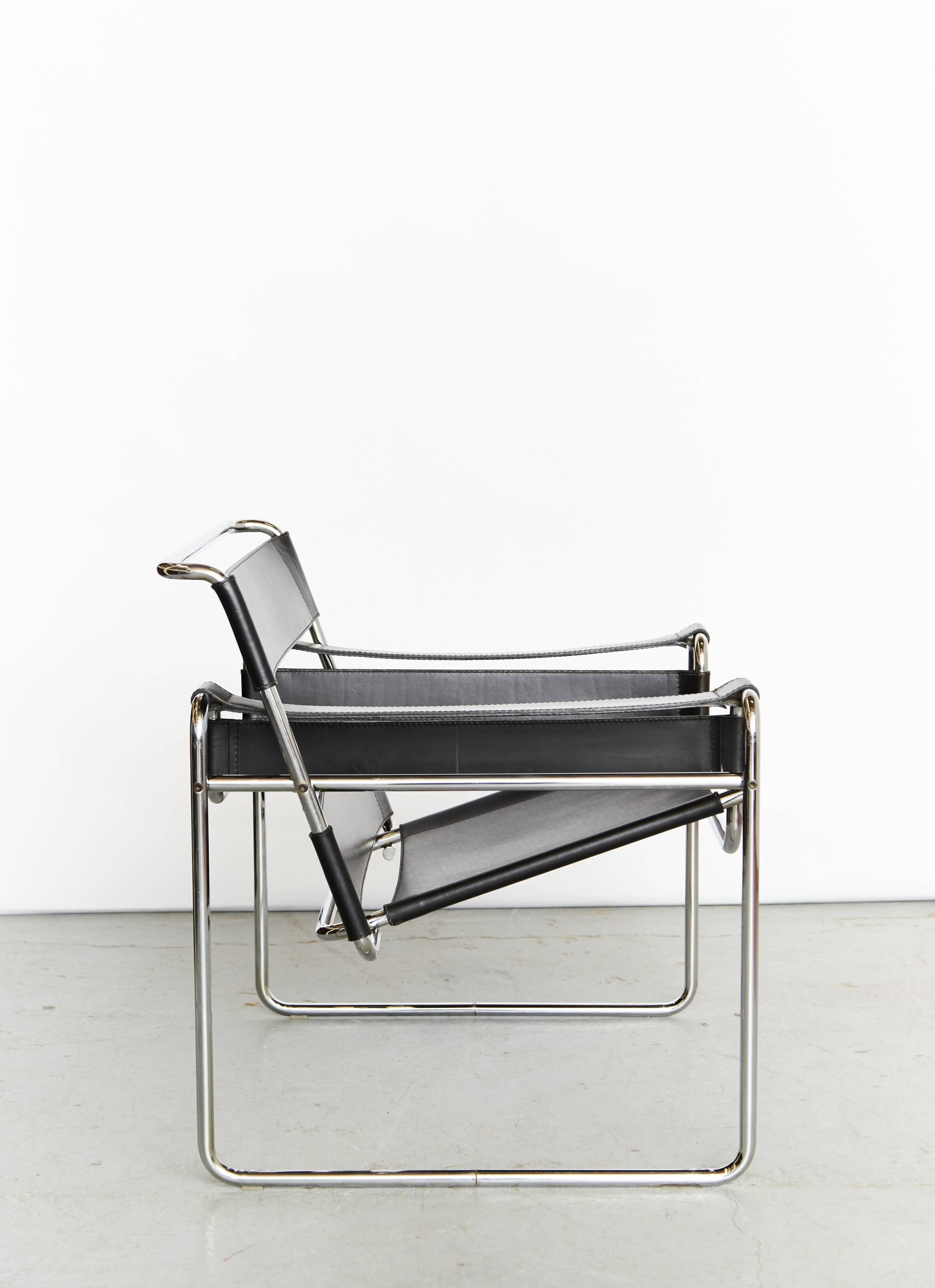 Marcel Breuer Clubsessel B3 "Wassily Chair" for Gavina