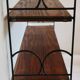 Grande étagère "string", Suède, métal et bois