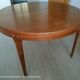 Scandinavian dining table, signed Meubles TV Paris, 1960.