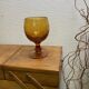 Large vintage bubble glass
