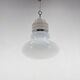 1960s Metal & Milk Glass Pendant Light, Italy