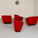 Modular design canapé Don Chadwick / Herman Miller vintage red