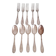 Set of 10 pieces (5 people) - Ercuis Goldsmiths