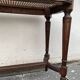 Old wooden bench and cannage, Louis XVI style