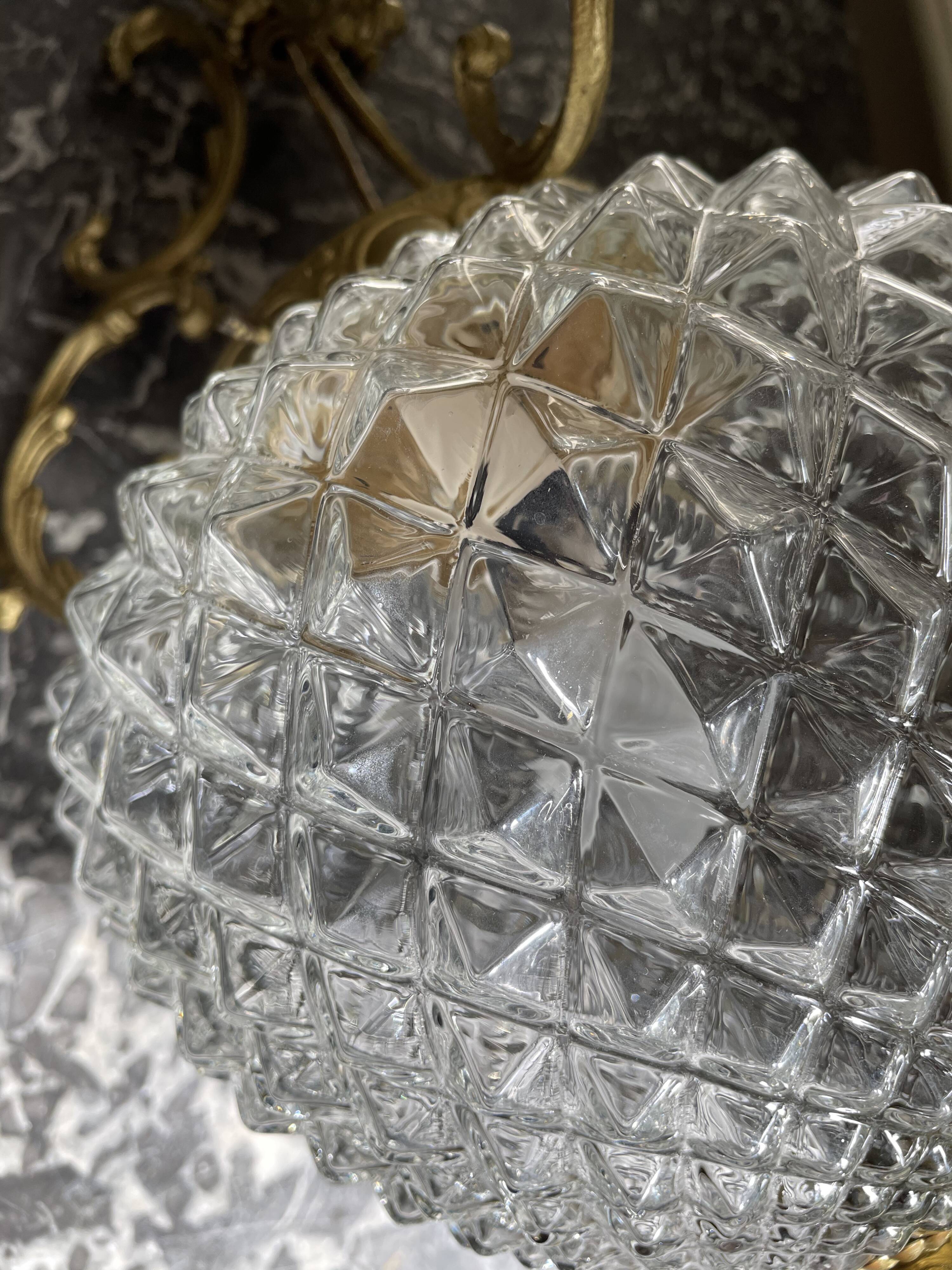 Diamond tip chandelier