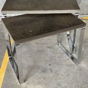 Nest of Draenert Slate Stone Tables