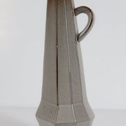Cubist Ceramic Vase-Piercer - Mid-20th Century