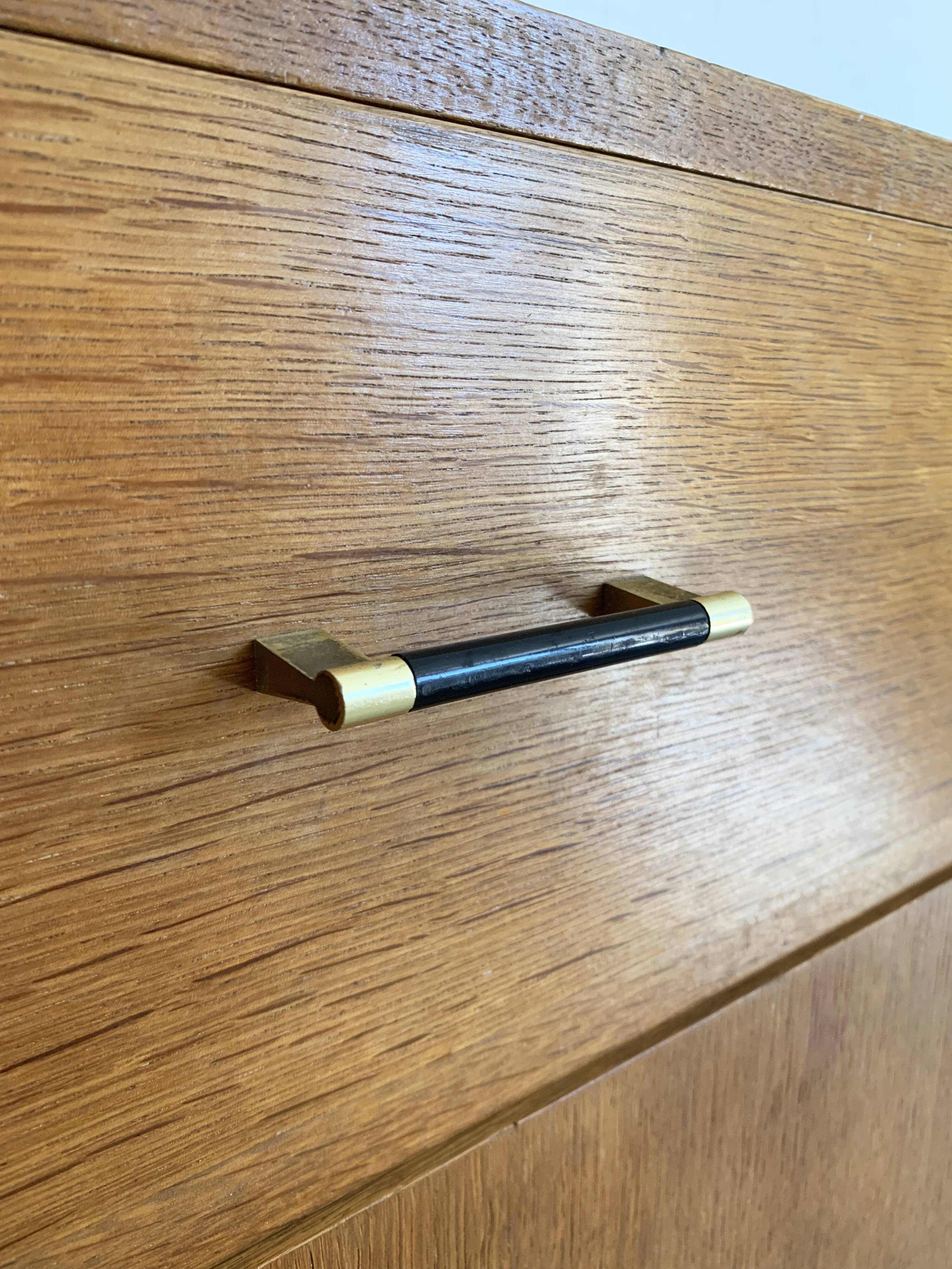 Vintage oak jam maker from the 50s