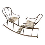 Double child swing old 1900