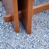 Scandinavian coffee table in teak and glass design Gustav Gaarde