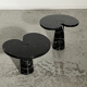 Table d'appoint série « Eros » en Marbre par Angelo Mangiarotti pour Skipper, édition contemporaine
