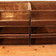 Set of 7 metal industrial lockers with spout "Valentini Lyon"