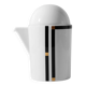 Mario Bellini "Cupola" Porcelain Creamer, For Rosenthal, 1980s