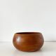 Large dish or wooden catchall from the 1960s.