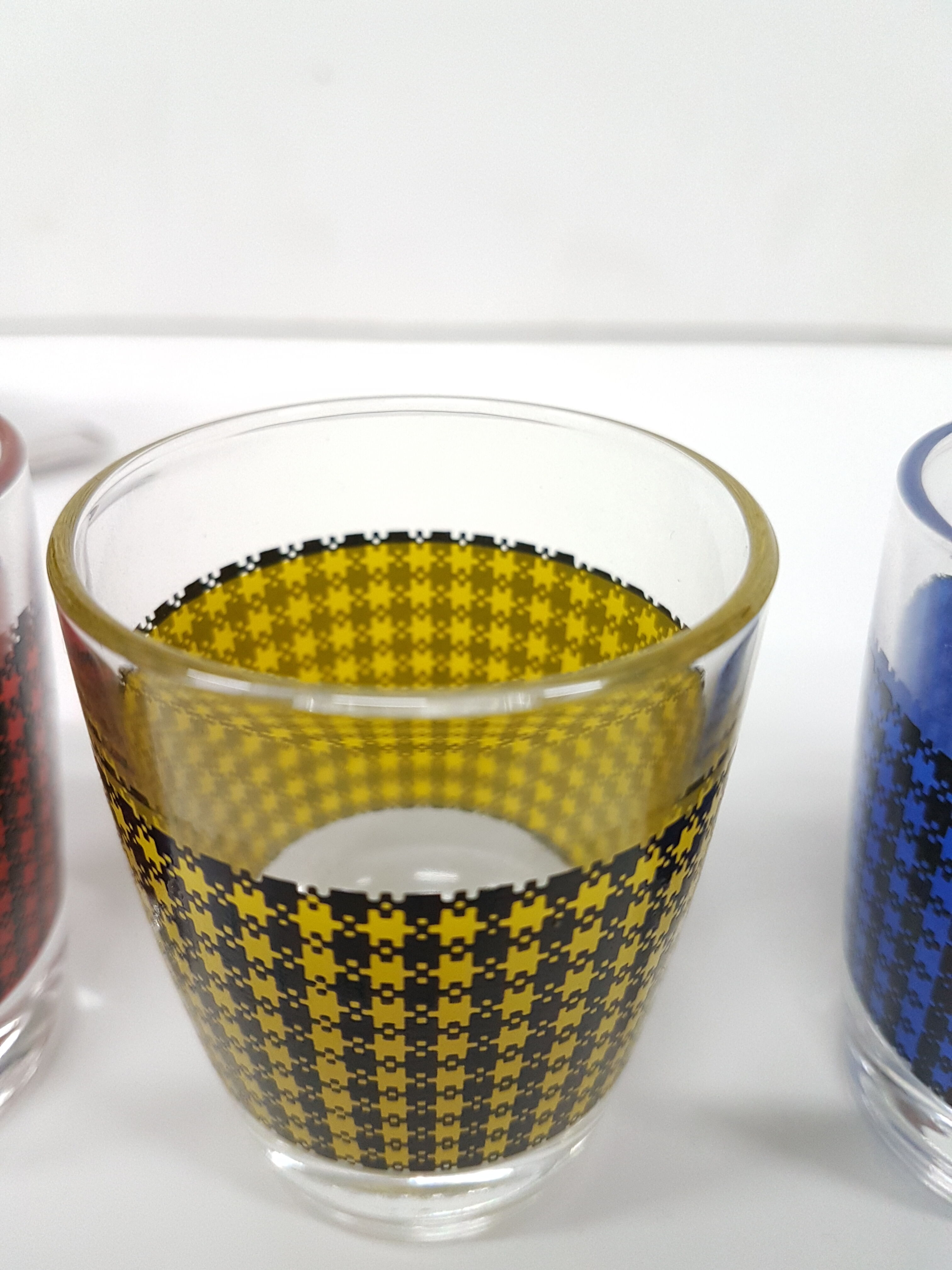 Crystal whiskey liquor service from the 1960s