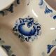 Gzhel tradition for this empty pocket / cup made ~ in Russia near Moscow. signed
