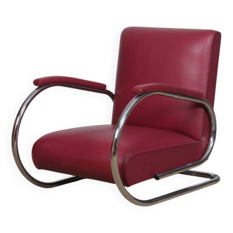 Fauteuil tubulaire des années 1960