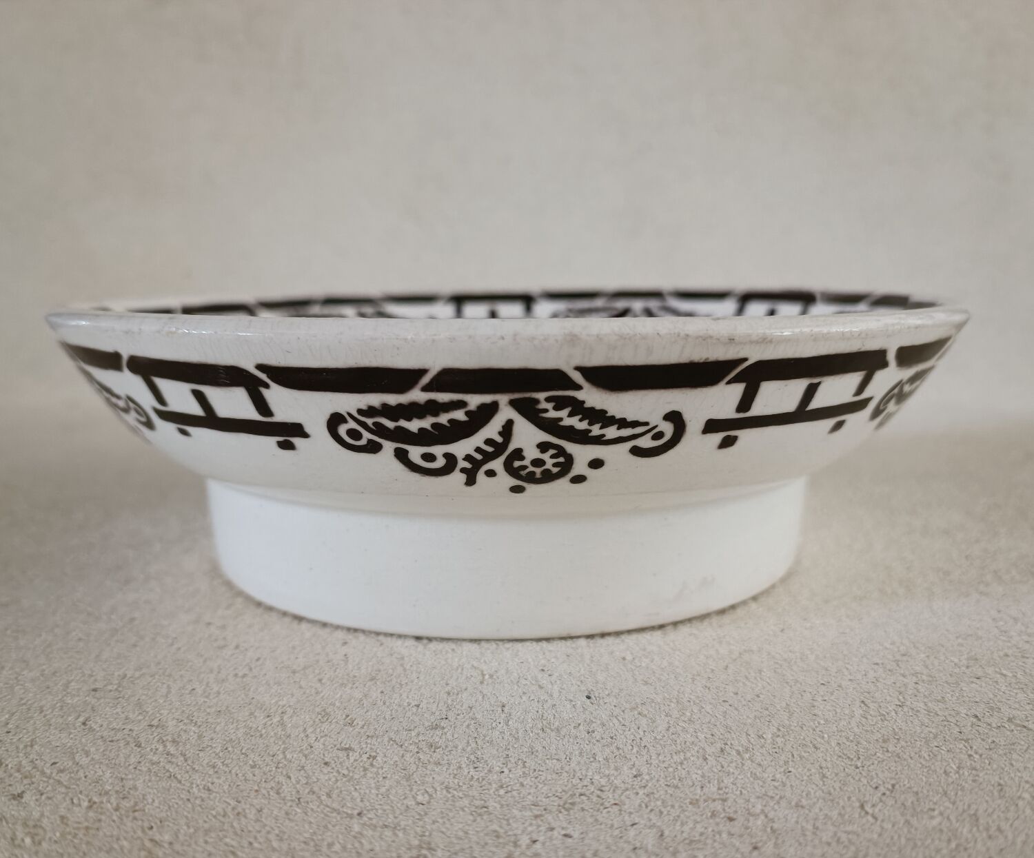 Compotier low iron earth Badonviller