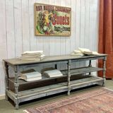 20th century draper's table in fir
