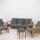 Living room oak set ,finland 1960