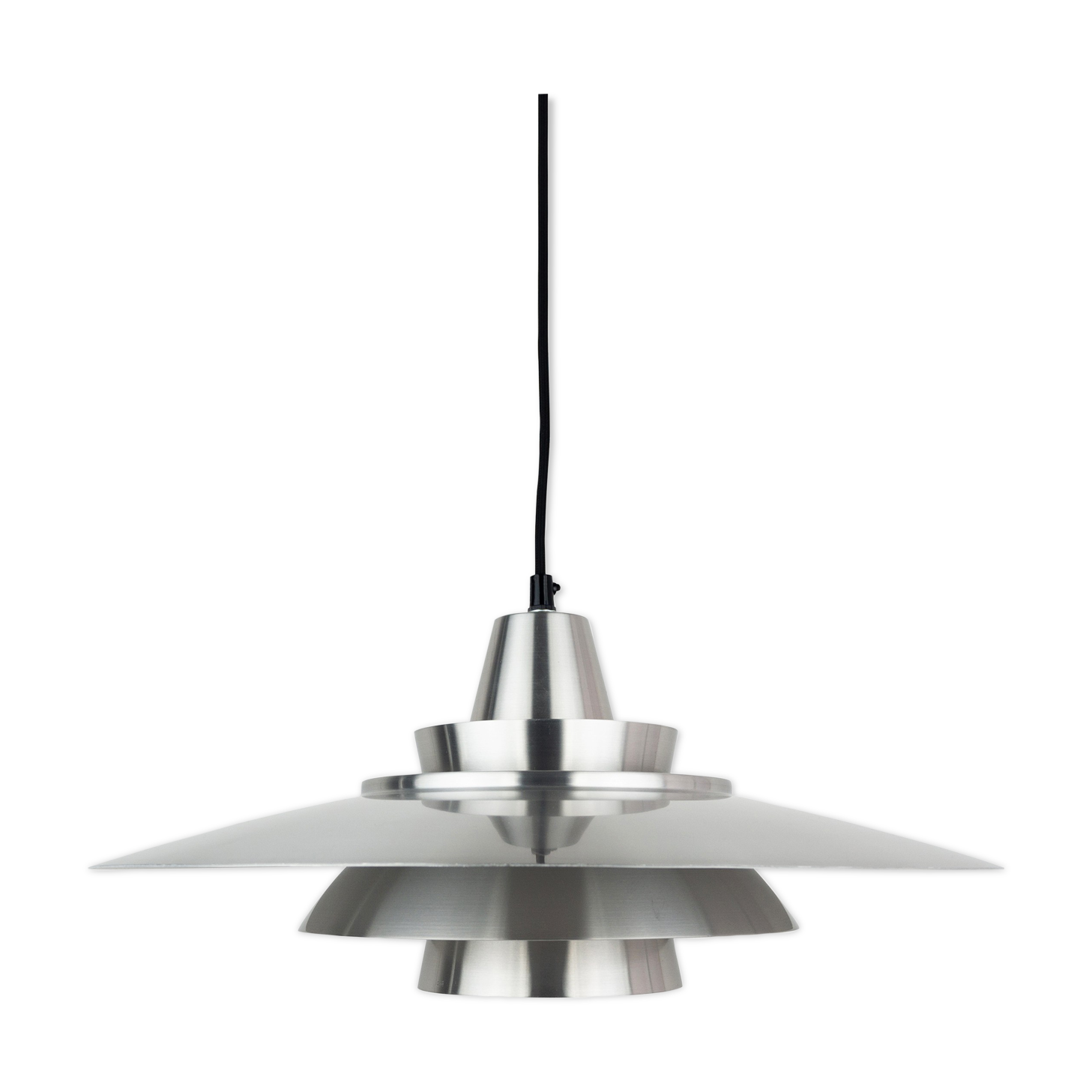 Danish vintage pendant lamp Superlight by David Mogensen, 1970s