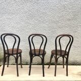 3 chairs bistrot fishel