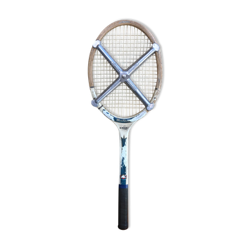 Old Tennis Racket MONTANA GoldSeal Wood + Metal Protection ZEPHYR Vintage