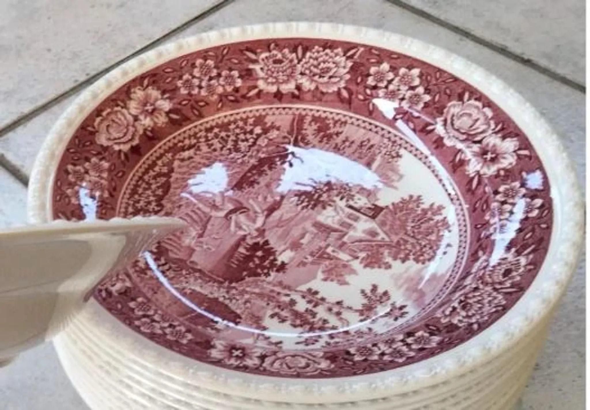 Assiette creuse  - Rusticana Rouge - Villeroy & Boch