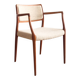 Fauteuil modèle 65 en teck par Niels O. Møller, Danemark