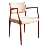 Fauteuil modèle 65 en teck par Niels O. Møller, Danemark